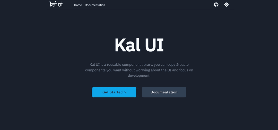 Kal-UI Component Library